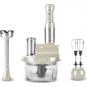 Resim Karaca Inox Gövde Premium 2000W Turbo 1,5 Lt Cam Hazneli, 4 Kanatlı Çelik Bıçak Mutfak Robotu & Blender 