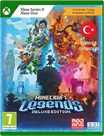 Resim Mojang Minecraft Legends Xbox Series X S ve One Uyumlu Türkçe Dijital 