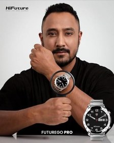 Resim HiFuture Futurego Pro Bluetooth 5.0 Ip68 Su Geçirmez 1.32 Inç Arama Özellikli 34mm Akıllı Saat Siyah 