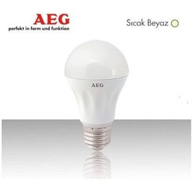 Resim Aeg 7W 220V 3000K 120 Derece Ampul 