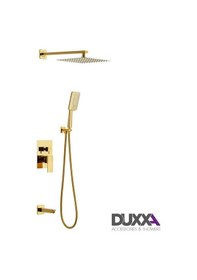 Resim Duxxa Ankastre Duş Seti Altın D.050.a Gri 