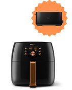 Resim Philips Hd9867/90 Premium Airfryer Xxl Fritöz ve Hd2590 90 Ekmek Kızartma Makinesi 