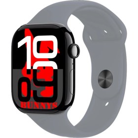 Resim Blackberry Uyumlu Gri Akıllı Saat WATCH10 2025 Hediyeli Amoled Ekran 