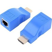 Resim hdmı extender 4k 3D rj45 cat6 ile 30m hdmı uzatıcı 