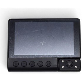 Resim Viges Dokunmatik Araç İçi Yol Kamerası 3 Adet Kamera Set Siyah 