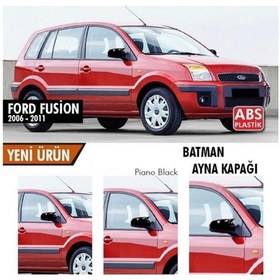 Resim Ford Fusion Yarasa Ayna Kapağı Abs Plastik Batman Piano Black Bat 
