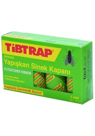 Resim Tibtrap Yapışkan Sinek Kapanı 4 Lü Diğer 