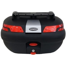 Resim Maxem Sl45 45Lt Full Motosiklet Arka Çanta - Siyah 