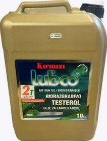 Resim Lubco 2 Zamanlı 2-T Kırmızı Motosiklet Testere Bıçkı Yağı 10 L 