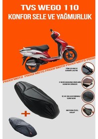 Resim Tvs Wego 110 Konfor Sele Ve Yağmurluk Kılıf 