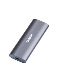 Resim Dark Dk-ac-dsem4 Usb Type C To M.2 Nvme Ssd Gri Alüminyum Disk Kutusu 