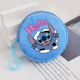 Resim Disney Stitch Bozuk Para Cüzdanı, günlük çıkışlar için sevimli ve pratik bir arkadaş, gündelik kıyafetler için mükemmel aksesuar, doğum günleri ve tatiller için ideal hediye 