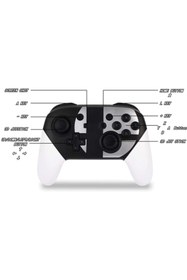 Resim GNC DESİGN Nintendo Switch Pro Controller Kablosuz Oyun Kolu Kumanda Joystick Gamepad Pc Uyumlu 