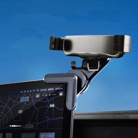 Resim Coverzone Dijital Ekranlı Arabalara özel Dijital Ekran Uyumlu Telefon Tutucu Orjinal Malzeme Yüksek Kalite 360 Derece Dönebilen Universal Modellere Uyumlu Kolay Kurulum ZR727 - (ZR727) 