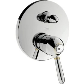 Resim Hansgrohe Axor Carlton Ankastre Banyo Batarya Dış Krom Altın Optik 17415090 