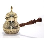 Resim POEBGO FAMİLY'S Pirinç Cezve 6.5'' inç 