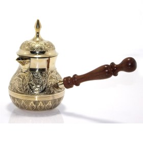 Resim POEBGO FAMİLY'S Pirinç Cezve 6.5'' inç 
