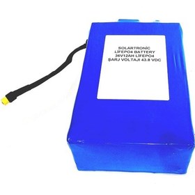 Resim Solartronic 36v 12ah Lifepo4 Lityum Akü 