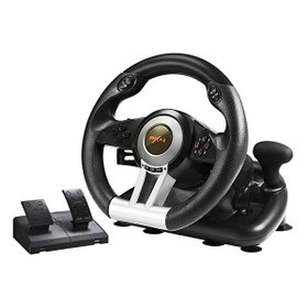 Resim Pxn V3 Pro USB 180 Derece Yarış Direksiyonu PC-PS4-PS3-Xbox Titreşimli Direksiyon Seti 