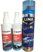 Resim Würth Buğu Önleyici + Yağmur Kaydırıcı 150 ml + Lina Buz Çözücü 