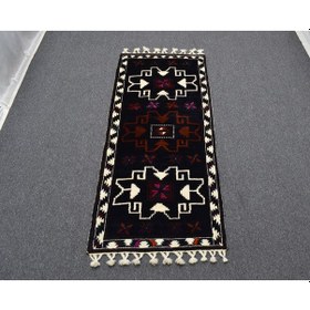 Resim Zehra Abla Halı Yeni El Dokuma İhtişamlı Nadir Şavak Yolluk Yün Halı 6983 Çok Renkli 