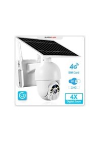 Resim EUROCAM 2MP IP 4G SOLAR KAMERA 30M FULL COLOR EC-SP-IP-SL-6308 