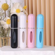 Resim 4 adet 5ml Mini Parfüm Atomizer Sprey Şişeleri - Doldurulabilir, Taşınabilir Seyahat Boyu, BPS İçermeyen Plastik, Mini Parfüm Şişeleri, 5ml, Plastik, Doldurulabilir 