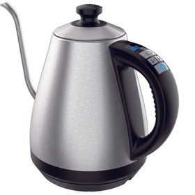 Resim Gooseneck Drip Kettle Elektrikli Kahve Demleme Su Isıtıcı 