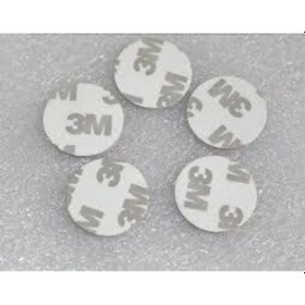 Resim Vktuketim Mifare Kart Sticker Ultra Ince Apışkanlı Sikke 0.8 Mm Kalınlıkta. 