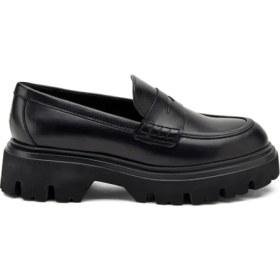 Resim Frau Kadın Oxford/Ayakkabı 85L1 Frau Seta Chunky Maccossin Nero 