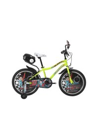 Resim Bisan Niko 20 Jant Açık Sarı / Mavi 30cm Kadro Çocuk Bisikleti Sarı 