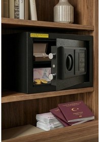 Resim Closter Cs-201 Yüksek Kaliteli Ev Tipi Para Kasası 20x31x20 Cm 