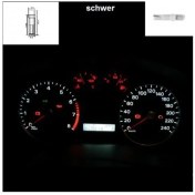 Resim Schwer T5 Tip Gösterge Beyaz Ledli Ampül(5 Adet) 9641 