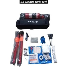 Resim Rensa Trafik Seti 1kğ Yangın Söndürme Tüpü Dahil (Ilk Yardım Seti) Kıa Yazılı 