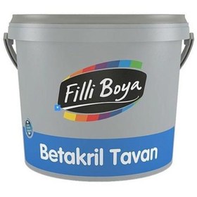 Resim Filli Boya Betakril Beyaz Tavan Boyası 10 Kg 