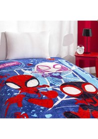 Resim Lisanslı Spidey Team Tek Kişilik Battaniye 000000001000051504 Çok Renkli 