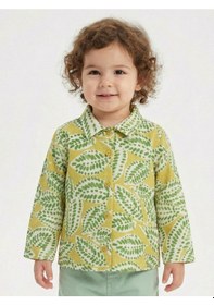 Resim Xo Kids Kız Çocuk Gömlek 9 Ay-3 Yaş 38609 Yeşil 