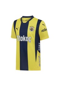 Resim Puma Fenerbahçe İç Saha Forması 775360-01 Çubuklu Erkek Forma Çok Renkli 