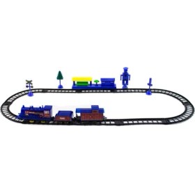 Resim Mixoyuncak Oyuncak Tren Seti 26 Parça Pilli 