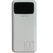 Resim HEPU Hp-986 All In One 10000 Mah Çoklu Kablolu Powerbank Beyaz 