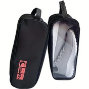 Resim 1 Adet Yüksek Kalite Oxford Kumaş Ayakkabı Çantası - Seyahat, Spor Salonu ve Açık Hava Aktiviteleri İçin Hafif Nefes Alabilir Taşınabilir Ergonomik Tasarım Ayakkabı Saklama Organizatörü - Dayanıklı Polyester Sneaker ve Ayakkabı Kutusu, Fermuarlı Sağlam Yapılı Ayakkabı Organizeri 