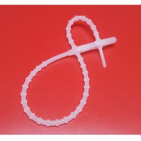 Resim Boncuk Kablo Bağı Çift Kilitli Plastik Kelepçe 3.5x235 100 Adet 