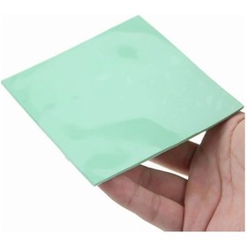 Resim Wozlo 1 0mm 100x100mm Chipset Soğutucu Termal Pad Cep Telefonu Notebook Ps4 Ps5 Yeşil 6w/m K 