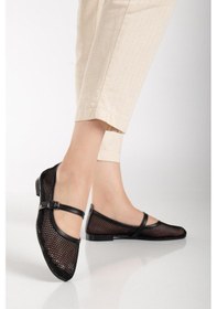 Resim Kadın Babet Siyah Fileli Baretli-3959 Siyah 