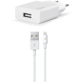 Resim Ttec 2024 Smart Fast Charger 2.1A Apple Uyumlu Seyahat Şarj Aleti + Lightning USB Kablo 