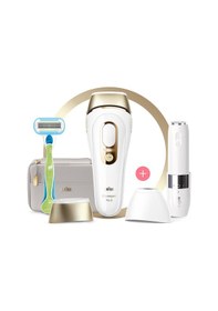Resim Braun Silk Expert Pro 5 PL5159 2 Başlıklı Yeni Nesil IPL Epilasyon Cihazı + FS1000 + Tasarım Çanta 