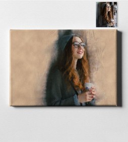 Resim Kişiye Özel Yağlı Boya Tasarımlı Kanvas Tablo (50 X 70 Cm.) 2 
