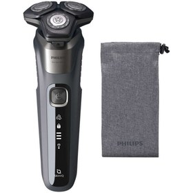 Resim Philips Shaver Series 5000 Islak Ve Kuru Elektrikli Tıraş Makinesi, Siyah 