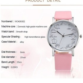 Resim Yingfu Hayvan Kadranlı Palte Kedi Tasarımlı Bilek Saati, Moda Kuvars Hareketi, Ayarlanabilir Pin Tokalı Bant, Kız Çocuklar H Çok Renkli 