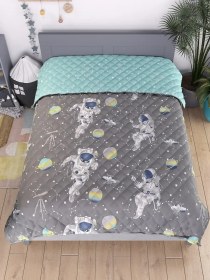 Resim Mimi Land 160x80, 80x160 Cm Yatak Örtüsü 70100053 Gri 